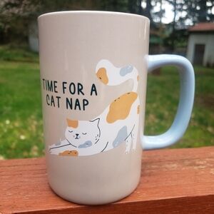 Core Home 'TIME FOR A CAT NAP' 5.25" Tall Coffee Mug